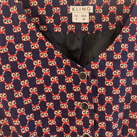 Kling Red Panda Retro Dress - Picture 5 of 5